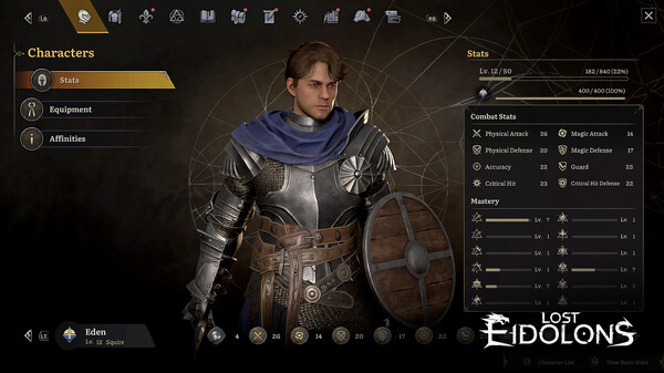 Игра Lost Eidolons, скриншот