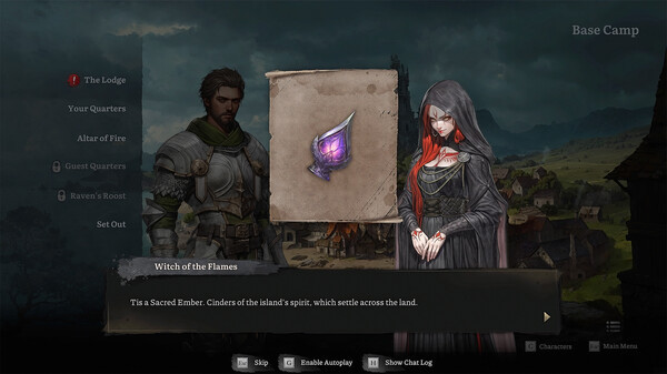 Игра Lost Eidolons: Veil of the Witch, скриншот