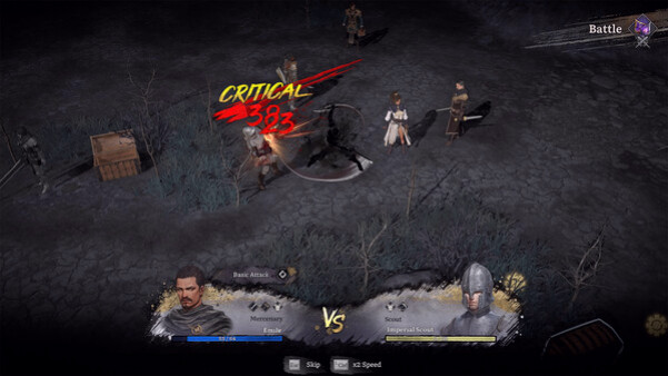 Игра Lost Eidolons: Veil of the Witch, скриншот
