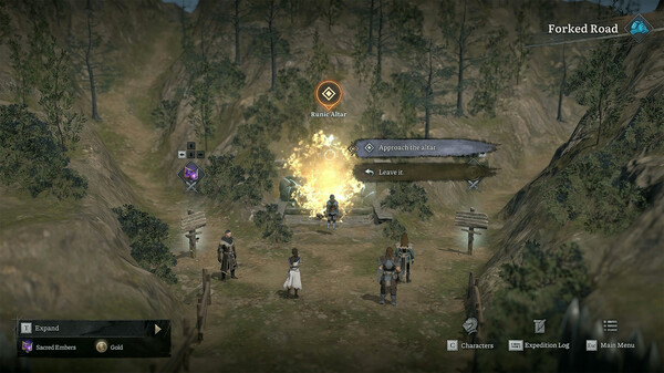 Игра Lost Eidolons: Veil of the Witch, скриншот