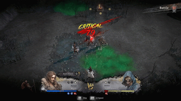 Игра Lost Eidolons: Veil of the Witch, скриншот