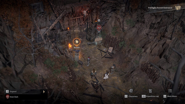Игра Lost Eidolons: Veil of the Witch, скриншот