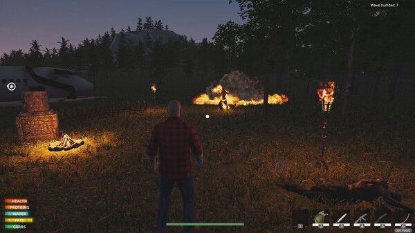 Игра Lost Flight: Survival, скриншот