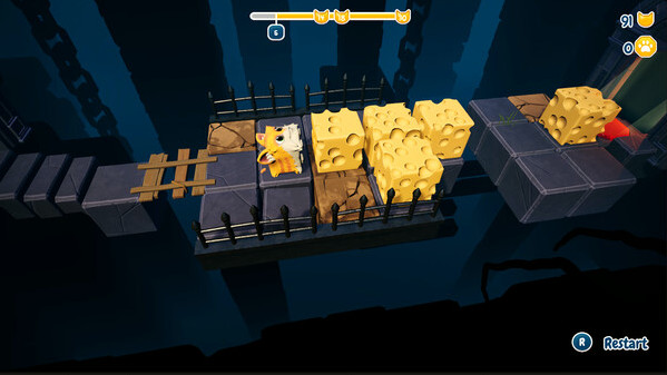 Игра Lost in Cheese, скриншот