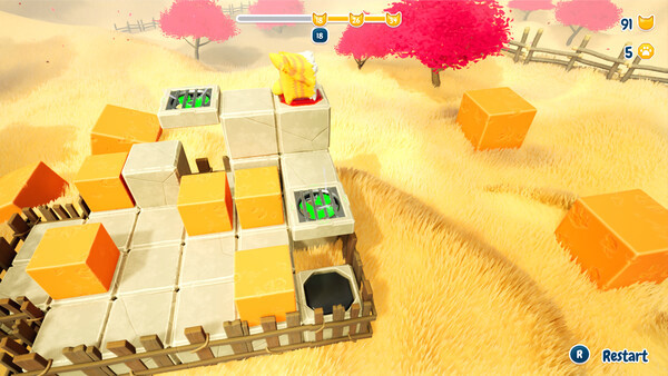 Игра Lost in Cheese, скриншот