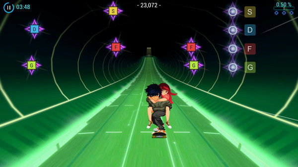 Игра Lost in Harmony, скриншот