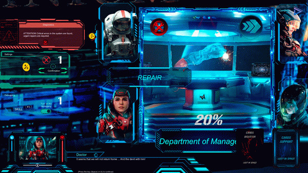 Игра Lost in Space: Madness, скриншот