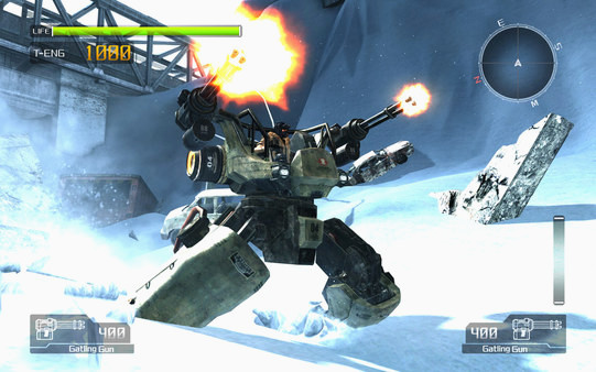 Игра Lost Planet: Extreme Condition, скриншот