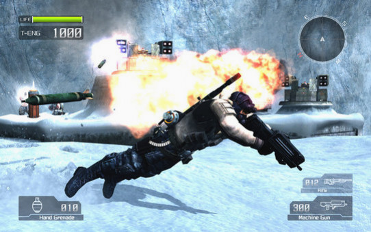 Игра Lost Planet: Extreme Condition, скриншот