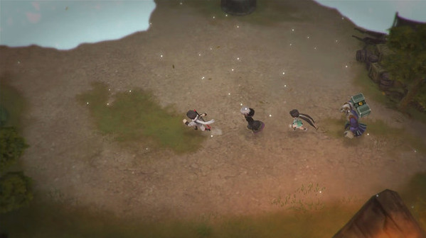 Игра LOST SPHEAR, скриншот