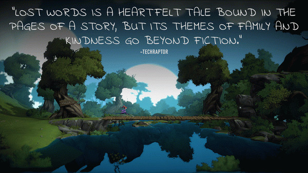Игра Lost Words: Beyond the Page, скриншот