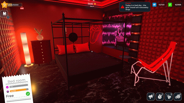 Игра LOVE Hotel Simulator 🏩, скриншот