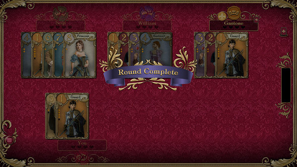 Игра Love Letter, скриншот