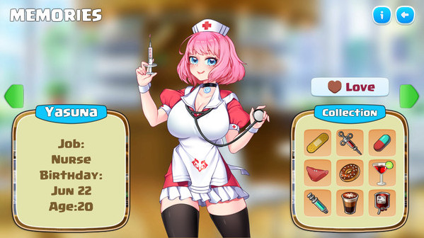 Игра Love n Dream, скриншот