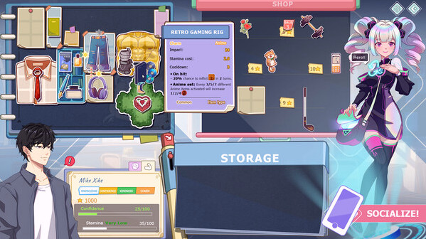 Игра Love n Life: Happy Student, скриншот