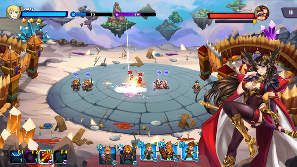 Игра Love n War: Hero by Chance, скриншот