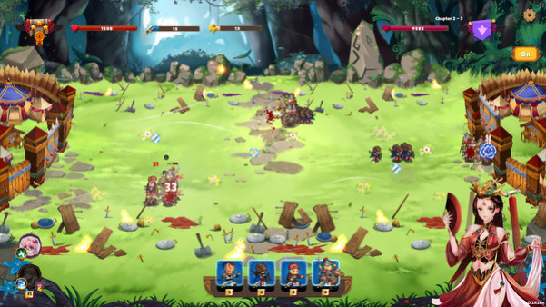 Игра Love n War: Warlord by Chance, скриншот
