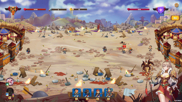 Игра Love n War: Warlord by Chance, скриншот