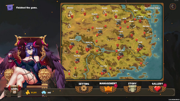 Игра Love n War: Warlord by Chance - Sisters of Castus, скриншот