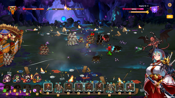 Игра Love n War: Warlord by Chance - Sisters of Castus, скриншот