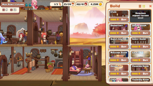 Игра Love Tavern, скриншот