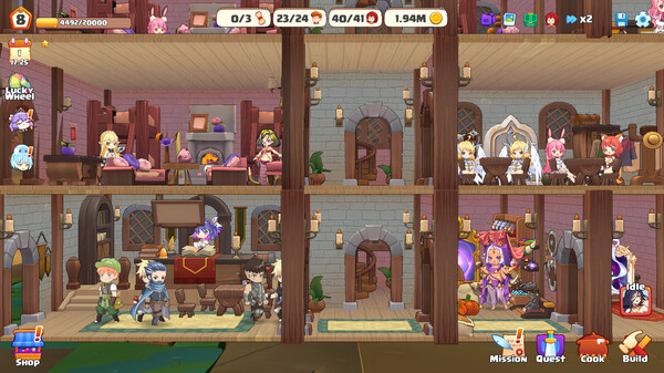 Игра Love Tavern, скриншот