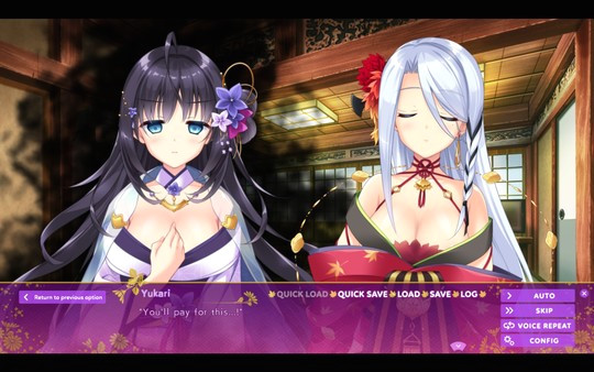 Игра LoveKami -Healing Harem-, скриншот