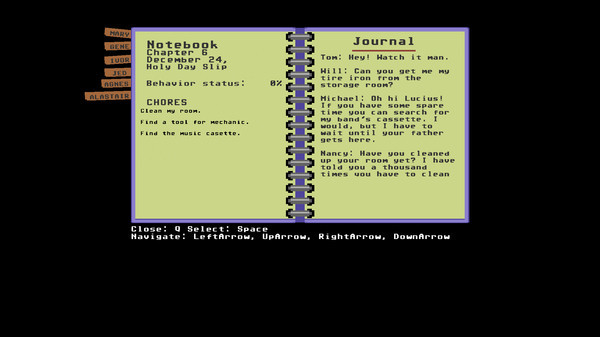 Игра Lucius Demake, скриншот