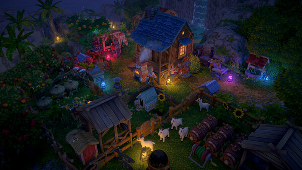 Игра Luma Island, скриншот