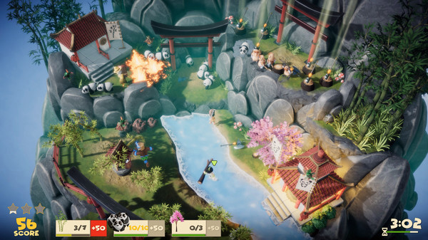 Игра Lumberhill, скриншот