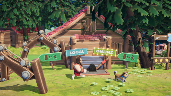 Игра Lumberhill, скриншот