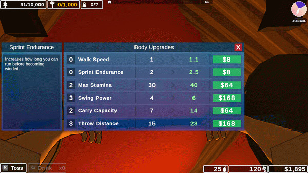 Игра Lumberjacked, скриншот