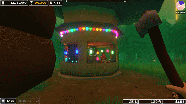 Игра Lumberjacked, скриншот