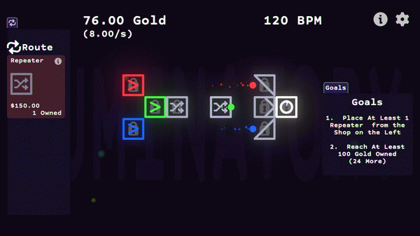 Игра Luminatory, скриншот