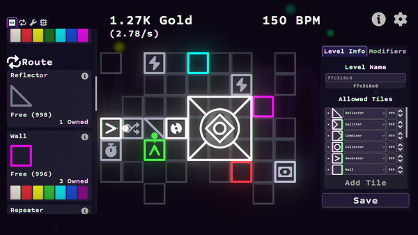 Игра Luminatory, скриншот