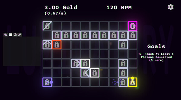 Игра Luminatory, скриншот