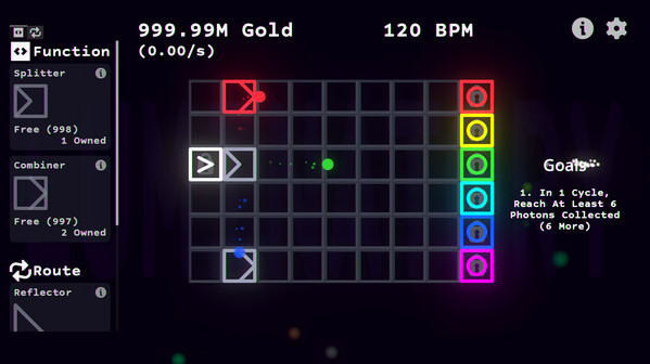 Игра Luminatory, скриншот