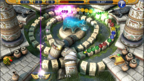 Игра Luxor 2 HD, скриншот