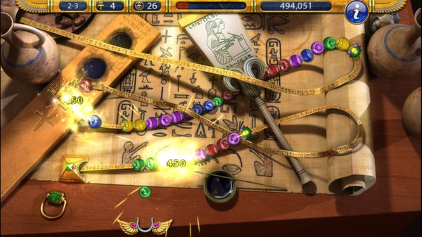 Игра Luxor 2 HD, скриншот