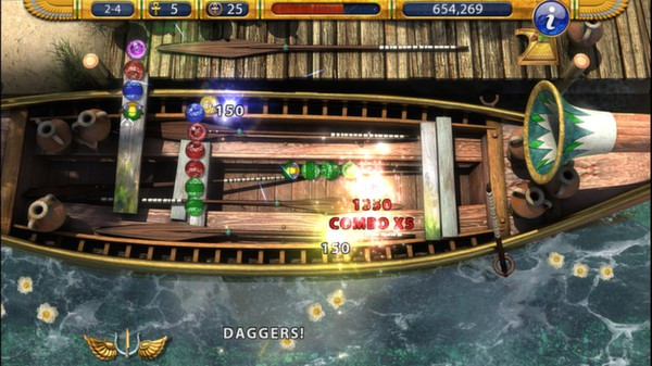 Игра Luxor 2 HD, скриншот
