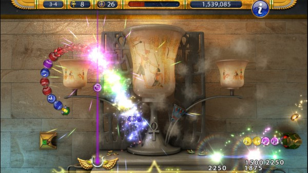 Игра Luxor 2 HD, скриншот