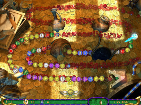 Игра Luxor 3, скриншот