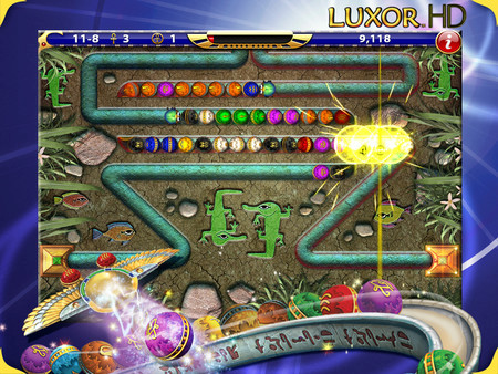 Игра Luxor HD, скриншот