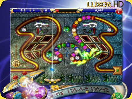 Игра Luxor HD, скриншот