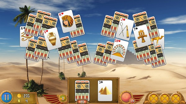 Игра Luxor Solitaire, скриншот