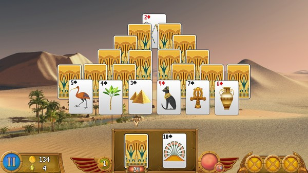 Игра Luxor Solitaire, скриншот