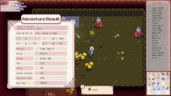 Игра Lys and Ruka's Magical Bag, скриншот