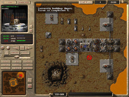 Игра M.A.X.: Mechanized Assault & Exploration, скриншот