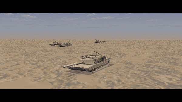 Игра M1 Tank Platoon II, скриншот