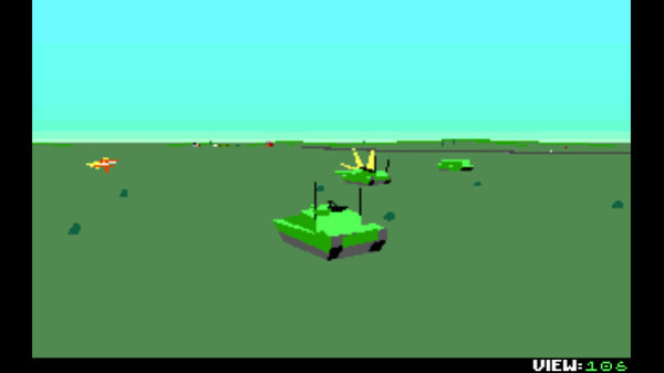 Игра M1 Tank Platoon, скриншот